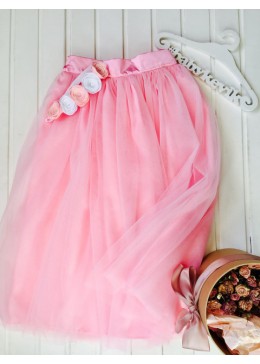 DVOE юбочка нарядная "Шопенка розового цвета" для девочки 